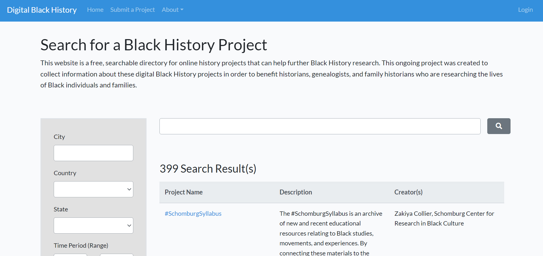 Digital Black History