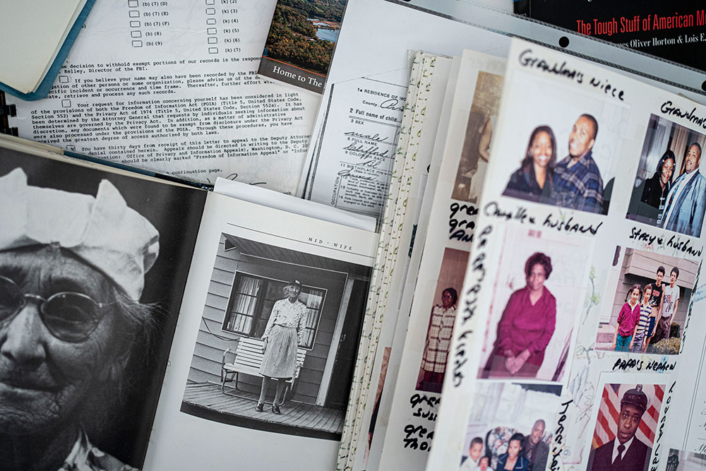 An assortment of documents from my personal collection. Photo Credit: Nitashia Johnson for The New York Times